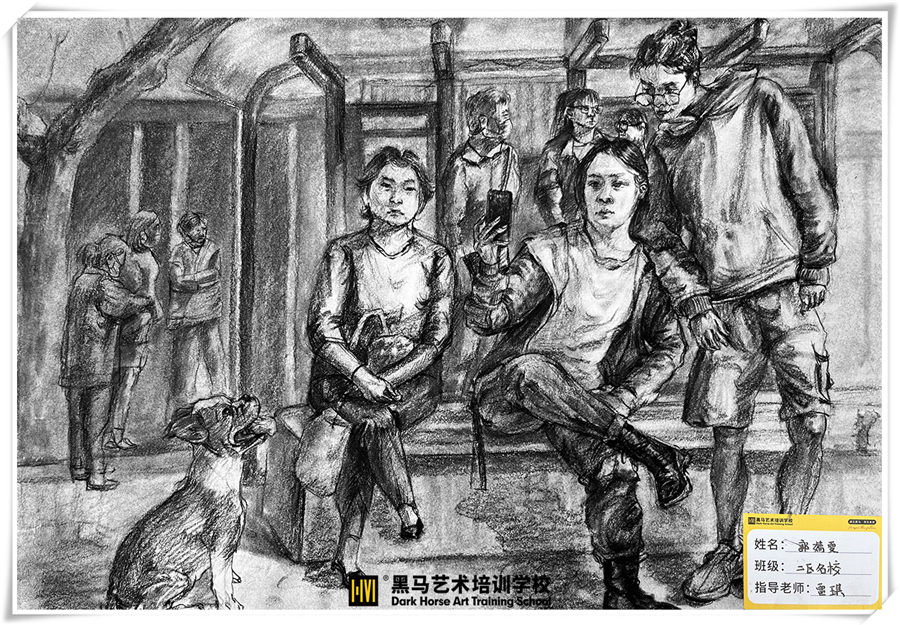 寫生作品
