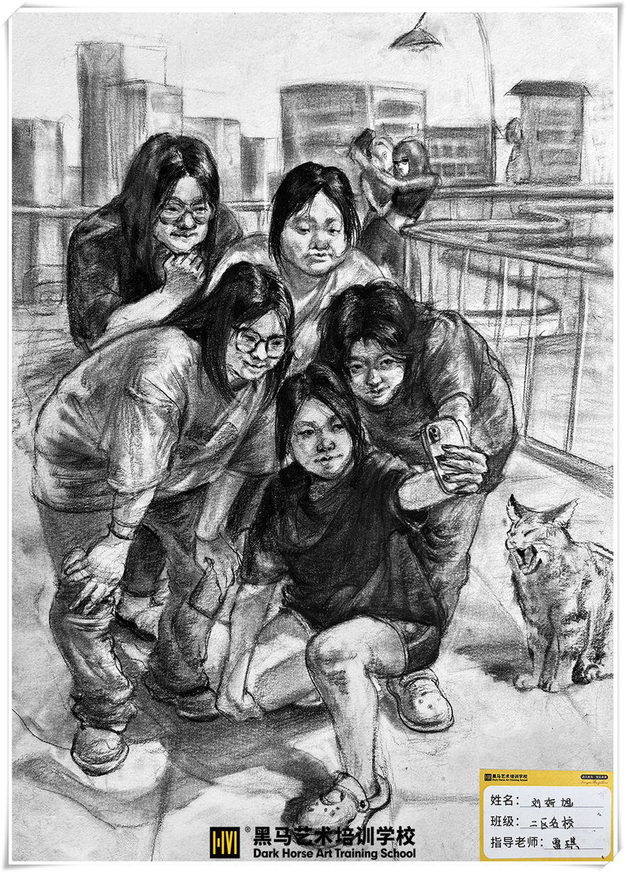 寫生作品