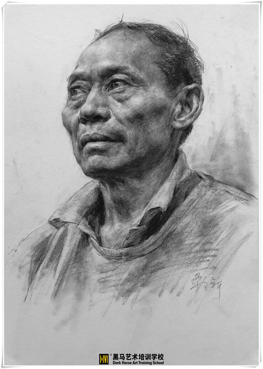 素描頭像