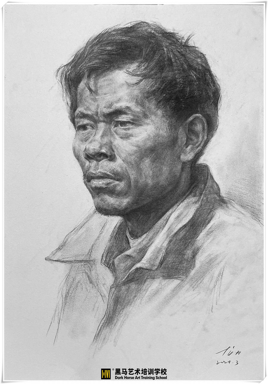 素描頭像