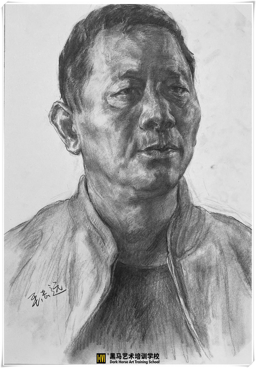 素描頭像